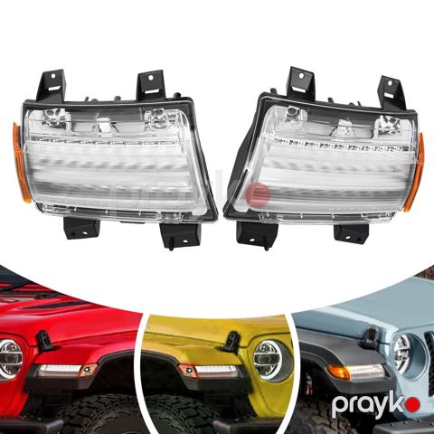 Jeep Wrangler led dönmə işıqları — Bakı
