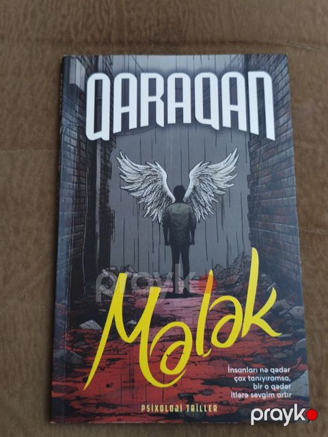 Qaraqan – “Mələk” (psixoloji triller) kitabı ikinci əl əla — Bakı