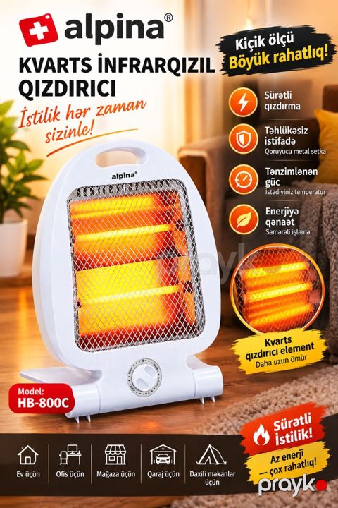 Kici otaqlari iside bilen kicik ela qizdirici — Bakı
