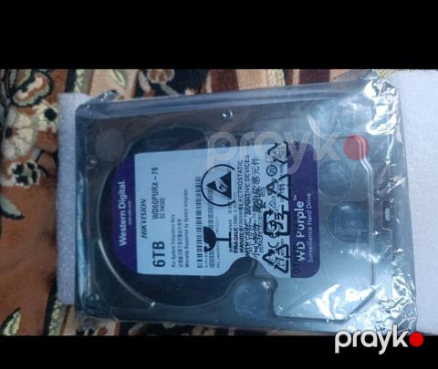 Məhsul: Western Digital Purple 6TB HDD (Surveillance Hard Drive) — Bakı