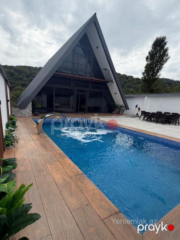 Satılır 4 otaqlı Həyət evi / Villa, 120 m², Qəbələ — Ev, villa, Qəbələ (3)
