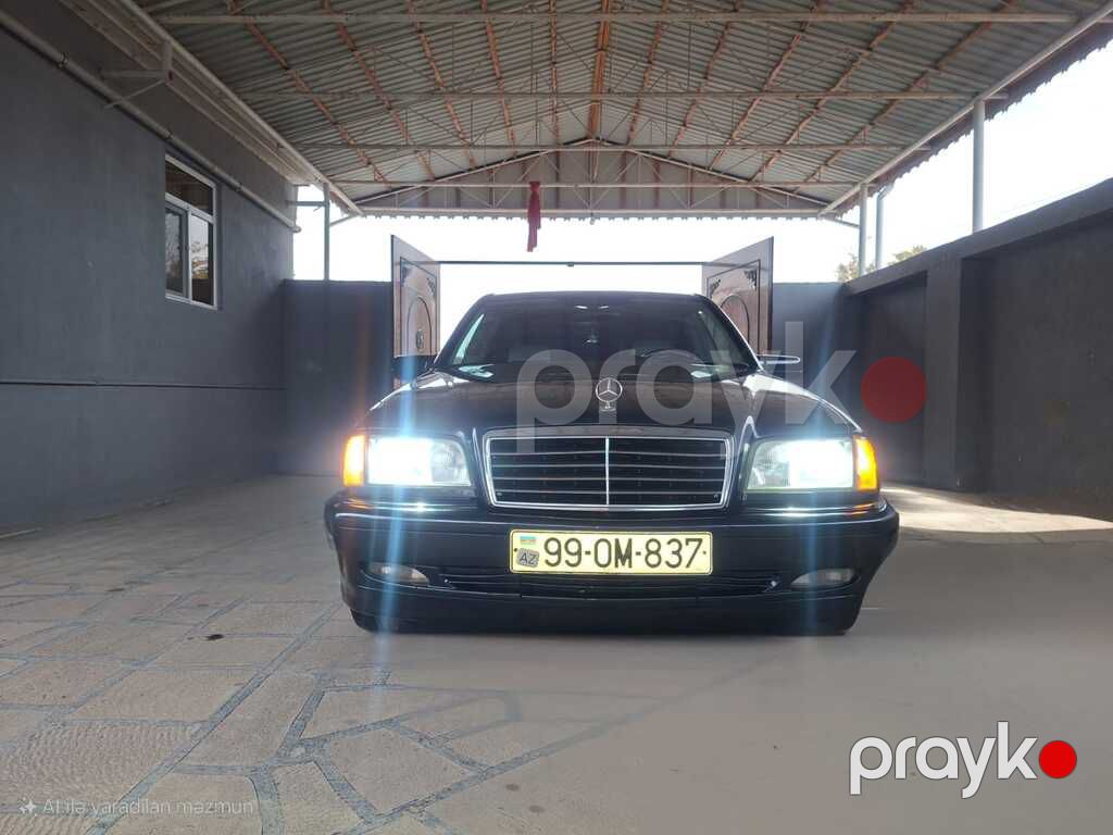 Mercedes C 200, 2.0 L, 1999 il, 360 000 km — Avtomobillər, Hacıqabul (3)