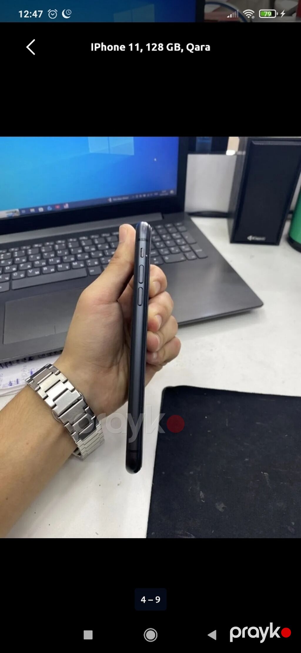 IPhone 11, 128 GB, Qara, Face ID — Apple iPhone, Bakı (4)