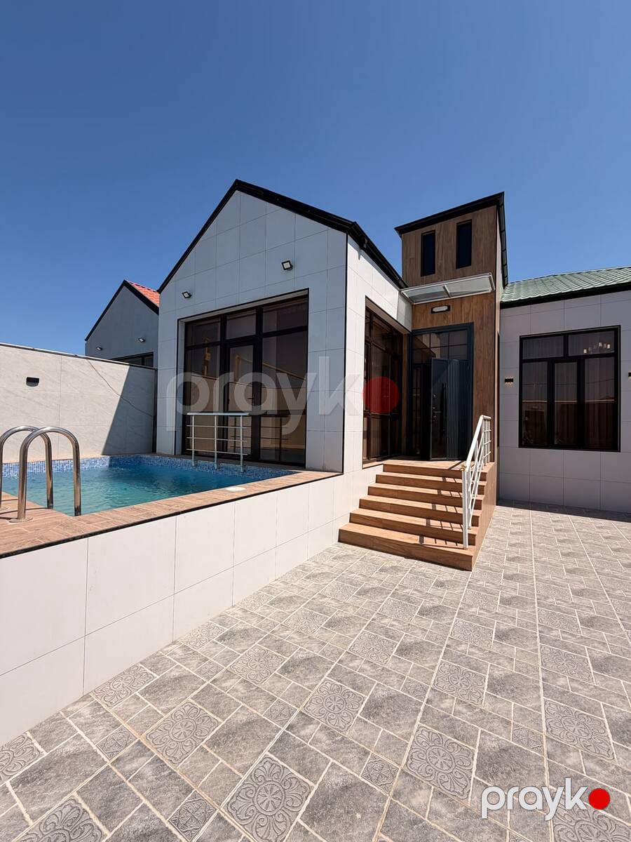 Satılır 5 otaqlı həyət evi/bağ evi 150 m² — Ev, villa, Bakı (2)