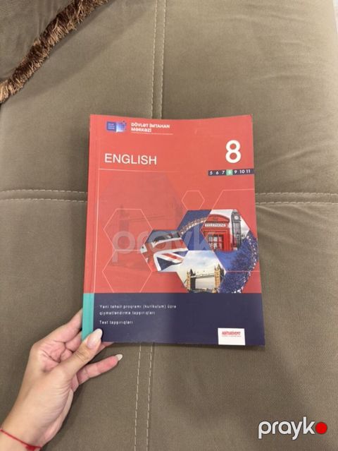 Məhsul: “English – 8” test toplusu (Dövlət İmtahan Mərkəzi) — Bakı
