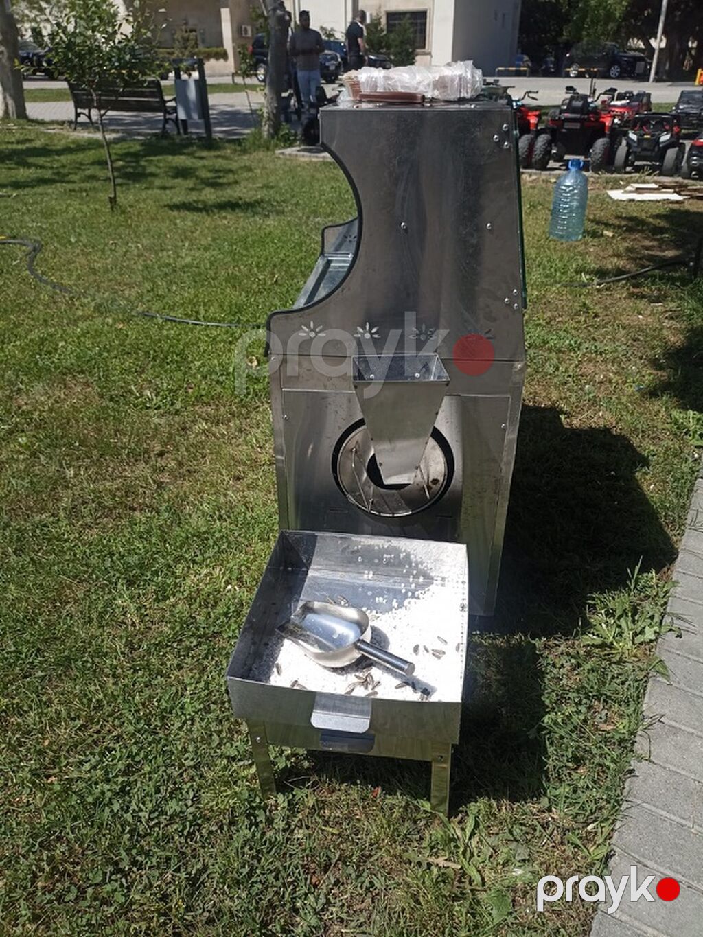 Şabalıd qovurma və çərəz qızartma aparatı - Paslanmayan poladdan — Peşəkar mətbəx texnikası, Sumqayıt (3)