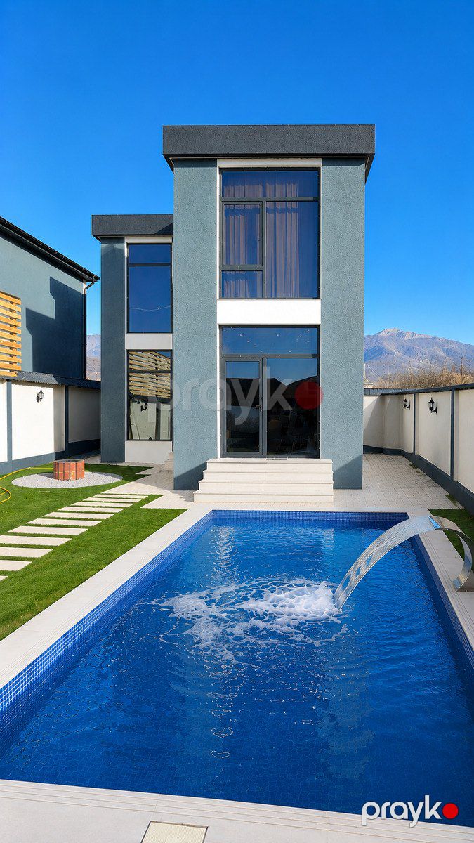 Satılır 3 otaqlı həyət evi/bağ evi 100 m² — Ev, villa, Qəbələ (2)