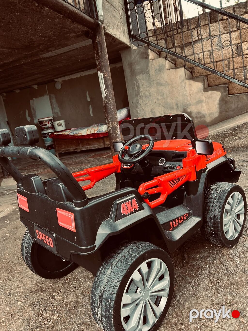 Uşaq üçün elektrikli “Jeep” tipli idarə olunan maşın Xüsusiyyətlər — Uşaq avtomobilləri, Bakı (6)