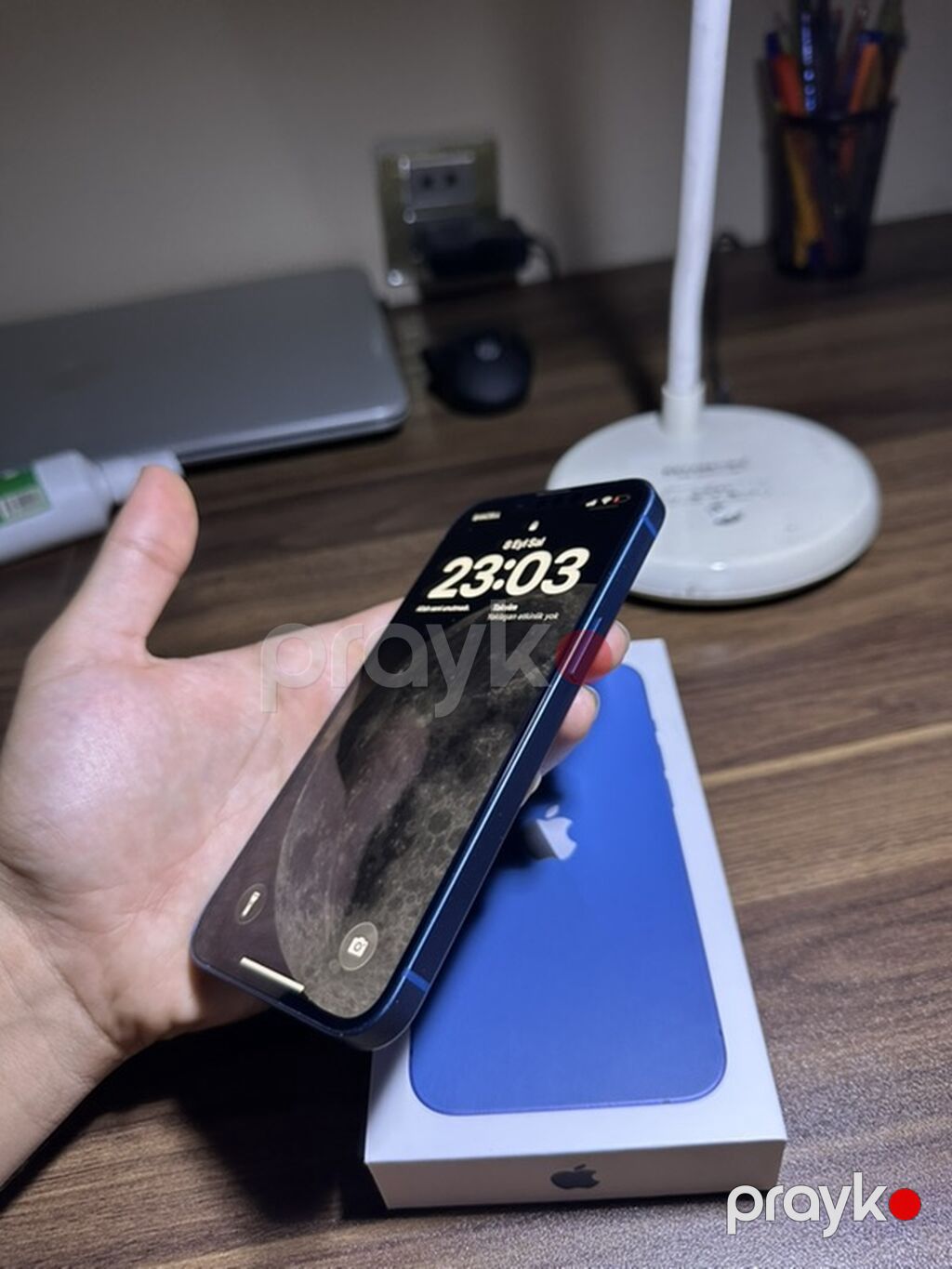 IPhone 13, Mavi, Face ID — Apple iPhone, Sumqayıt (5)