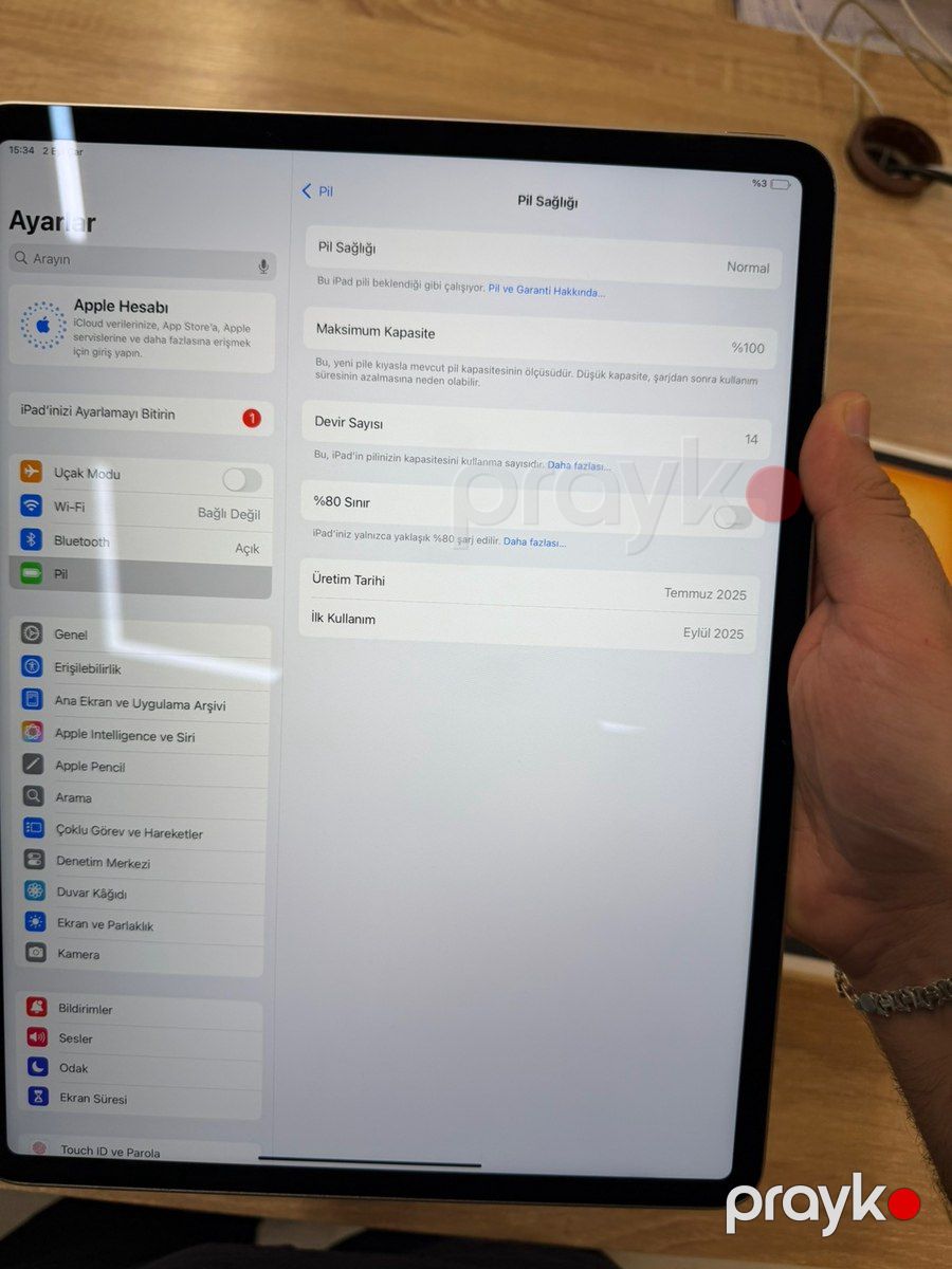 Apple iPad Air 13 inch M3 128GB Starlight — Planshetlər, Bakı (7)