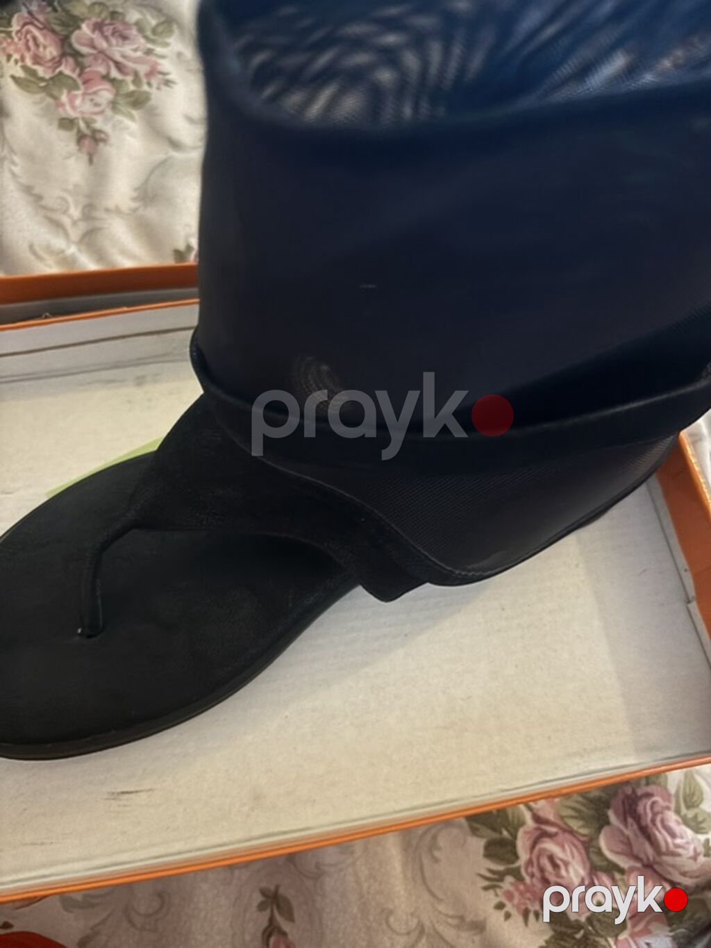 Ölçü: 38.5, rəng - Qara, Yeni — Sandal, Digah (2)
