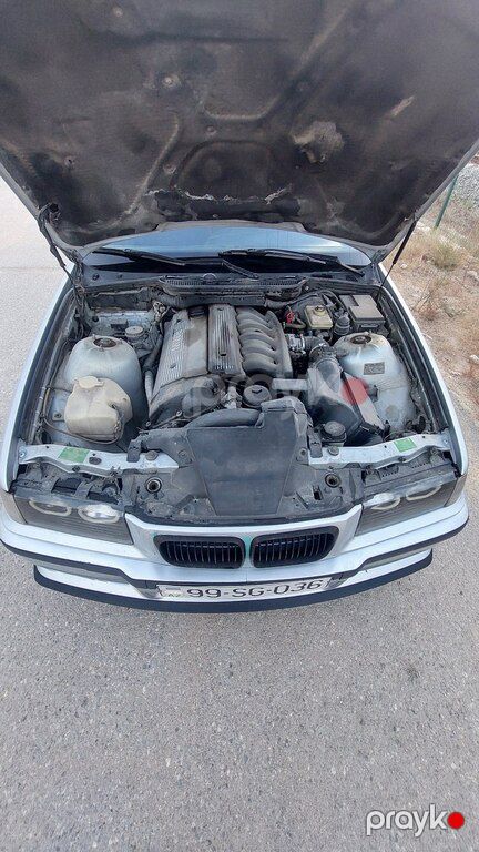 BMW 323, 2.5 L, 1993 il, 444 400 km — Avtomobillər, Bakı (7)