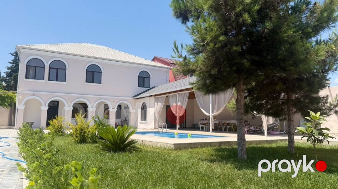 Satılır 6 otaqlı həyət evi/bağ evi 300 m² — Ev, villa, Bakı (2)