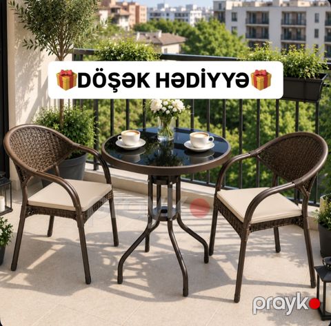 Masa və oturacaqlar — Bakı
