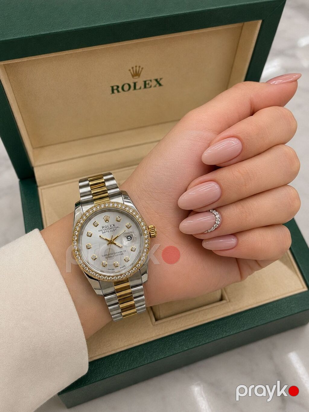Yeni, Qol saatı, Rolex, rəng - Çəhrayı — Qol saatları, Mehdiabad (7)