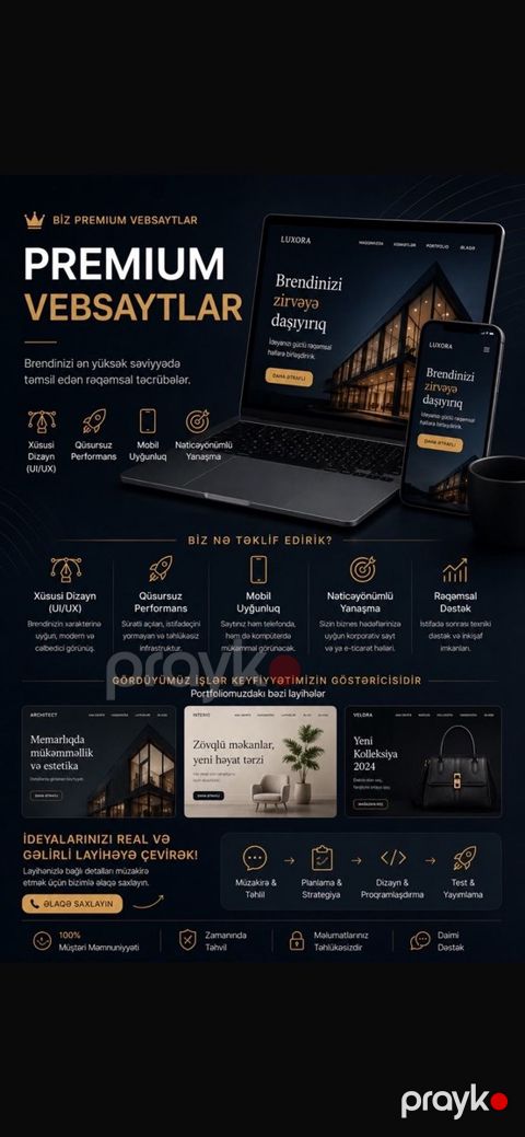 Veb saytların hazırlanması — Bakı