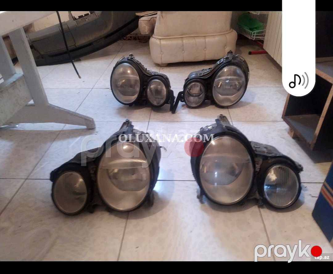 W210 4 gozun ksenon faralari — Avtomobil işığı, Bakı (3)