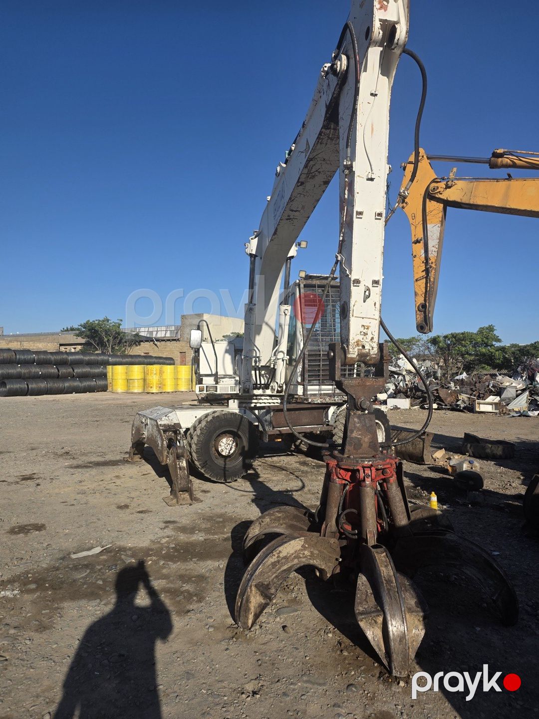 Ekskavator Liebherr, 2005 il — İnşaat texnikası, Bakı (4)