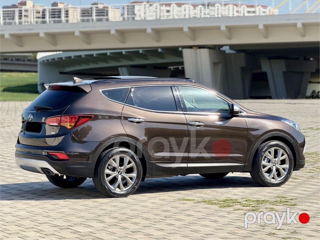 Hyundai Santa Fe, 2.0 L, 2016 il, 189 000 km — Avtomobillər, Bakı (4)