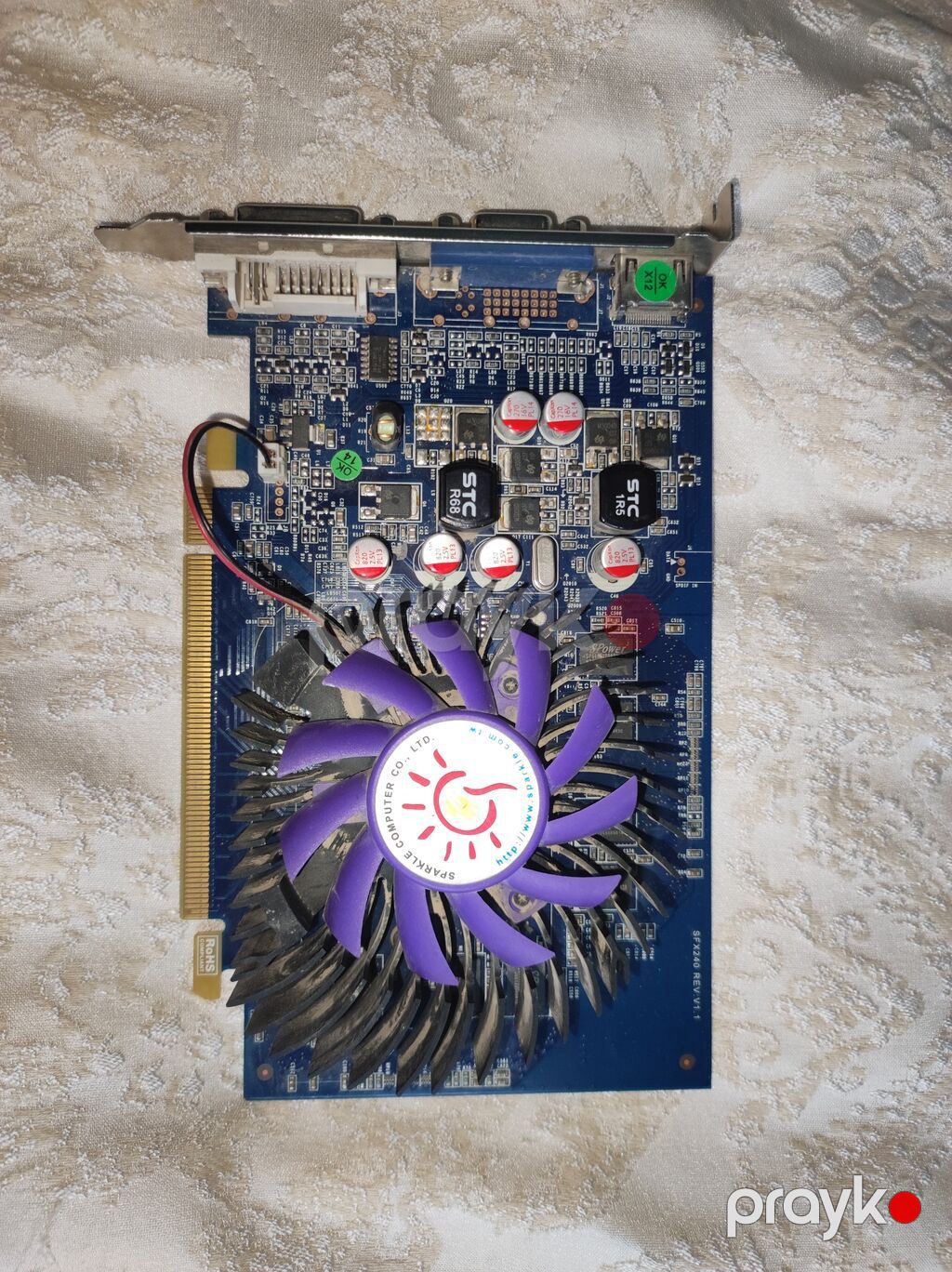 Nvidia Gt 220 (1GB GDDR5) videokart - Model: Nvidia Gt 220 — Qrafik kartlar, Bakı (3)