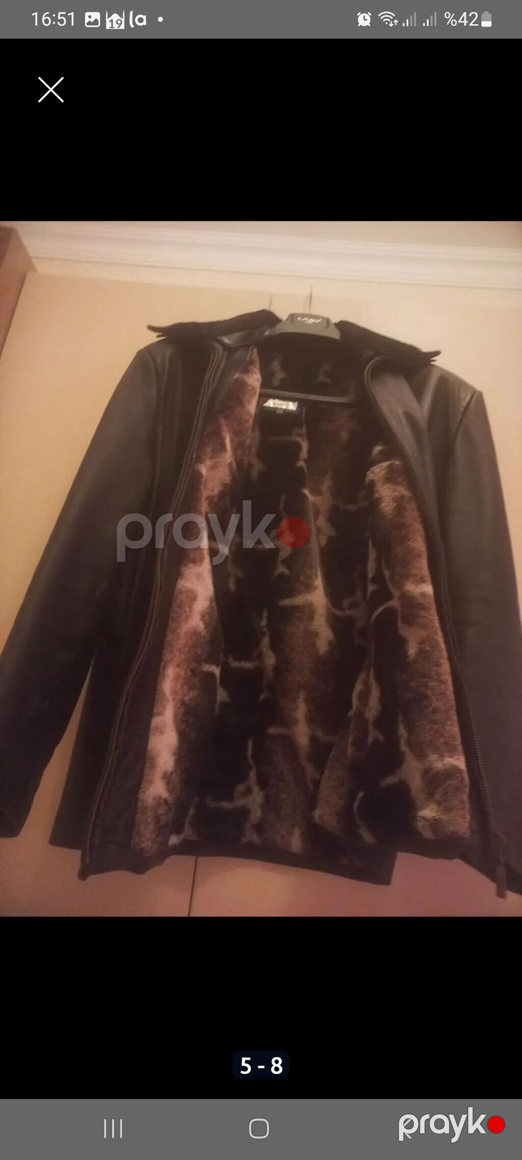 Kurtka, Dəri, Qış, 2XL — Kurtkalar, Xırdalan (7)