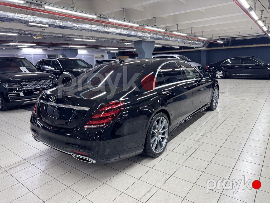 Mercedes S 560 4MATIC, 4.0 L, 2018 il, 60 000 km — Avtomobillər, Bakı (7)