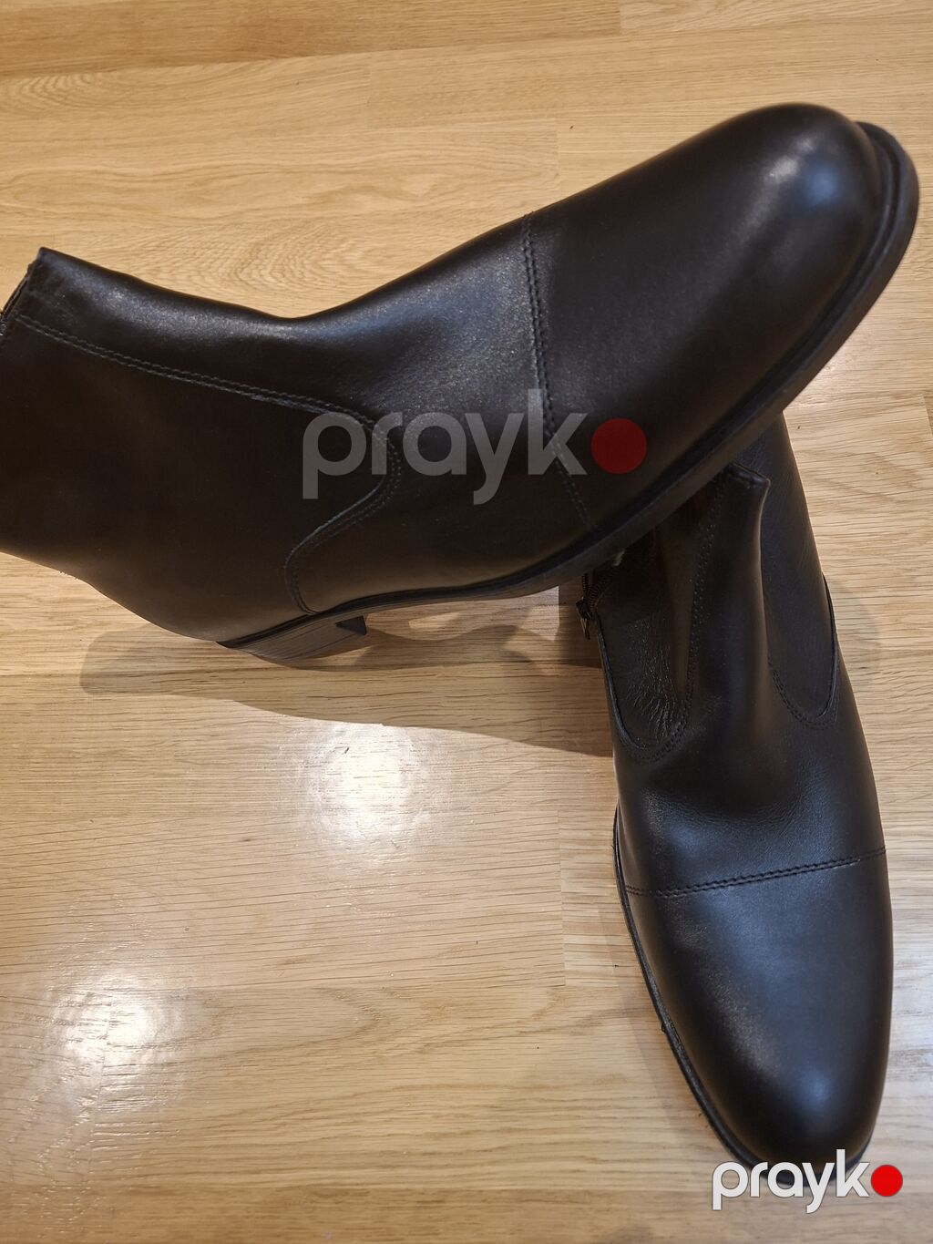 Məhsul: Qışlıq kişi ayaqqabısı (ankle boot) - Rəng: qara - Material — Botinka, Bakı (2)