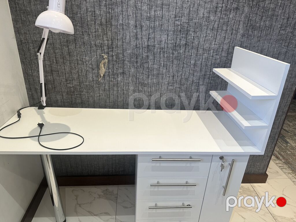 Düz masa, Siyirməli, Polkalı — Salon mebeli, Xırdalan (2)