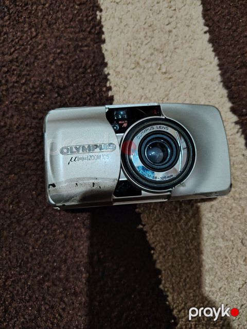 Olympus µ[mju:] Zoom 105 35mm plyonka fotoaparatı - Kompakt korpus — Şəki