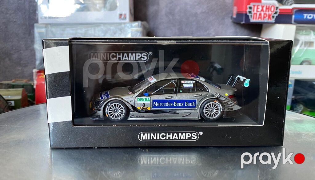 Коллекционная модель Mercedes-Benz C-class W204 #3 DTM Bruni Spengler — Modellar, Bakı (2)