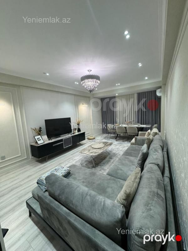 Satılır 3 otaqlı Bina evi menzil (Yeni tikili), 123.3 m², Binəqədi rayonu — Mənzil, Bakı (8)