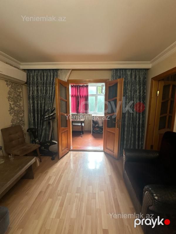 Satılır 3 otaqlı Bina evi menzil (Köhnə tikili), 55 m², Yasamal rayonu — Mənzil, Bakı (5)