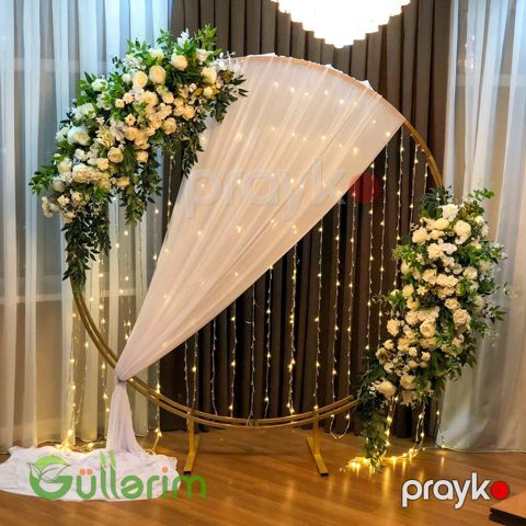Toy Nişan dekorları Dairəvi — Bakı