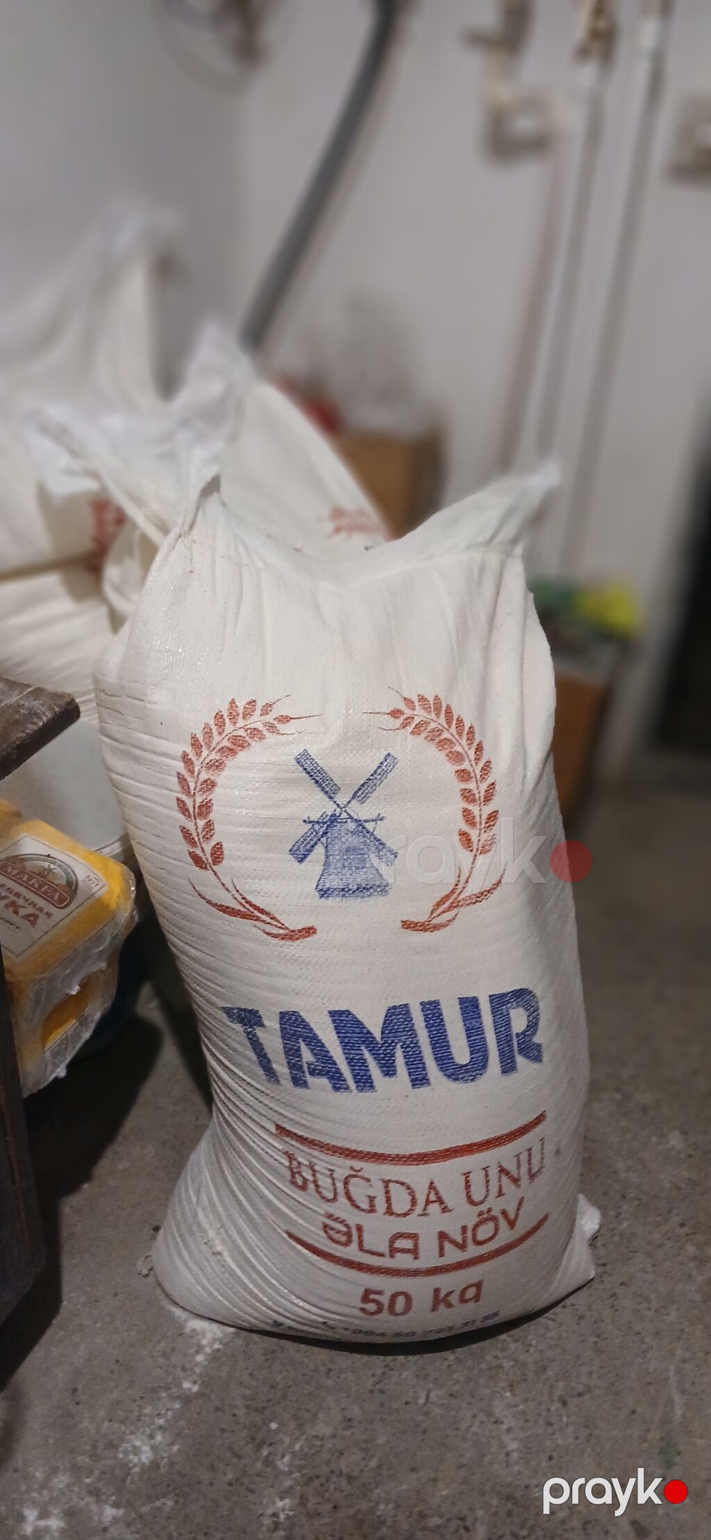 Məhsul: Tamur buğda unu – əla növ Qablaşdırma: 50 kq-lıq kisə — Qida məhsulları, Sumqayıt (2)
