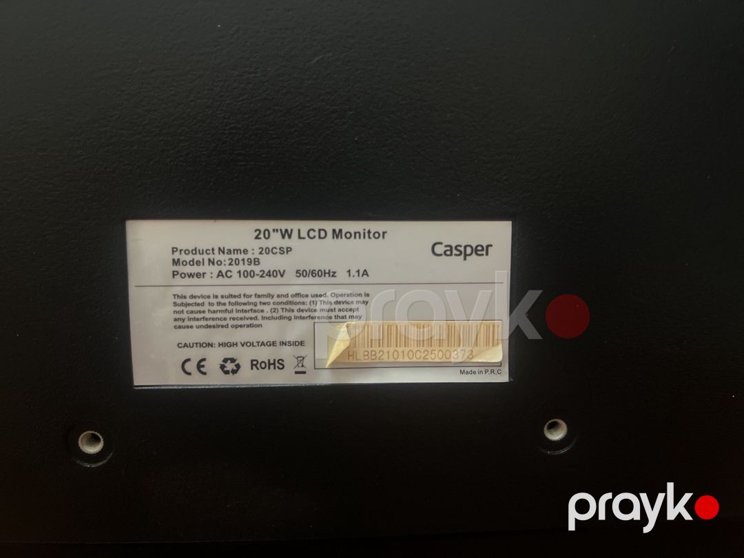 Monitor Casper — Kompüterlər və noutbuklar, Bakı (3)