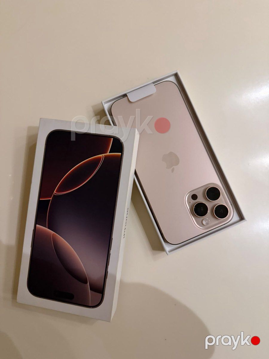 Apple iPhone 16 Pro Max Desert Titanium 256GB/8GB — Smartfonlar, Bakı (3)