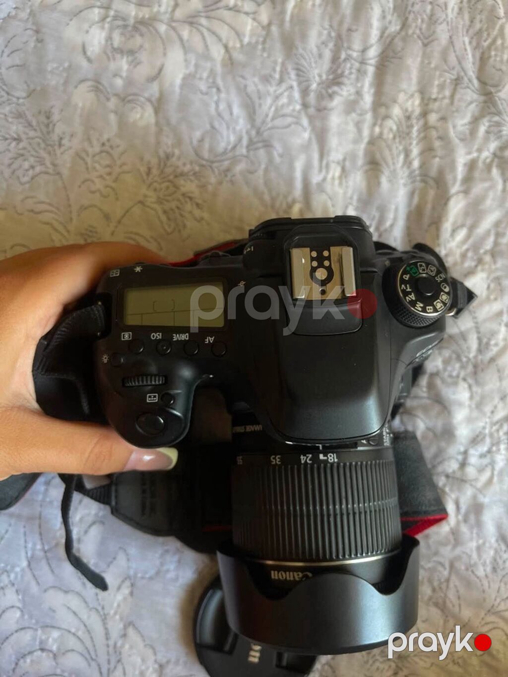 Real alıcıya endirim var Canon 80D EOS Dslr fotoaparat dəsti — Fotoaparat, Bakı (2)