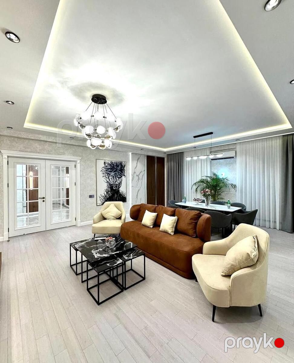 İcarəyə verilir 3 otaqlı yeni tikili 140 m² — Mənzil, Bakı (2)