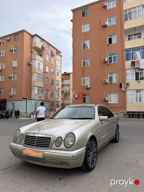 Mercedes E 200, 2.2 L, 1999 il, 320 000 km — Avtomobillər, Bakı (2)