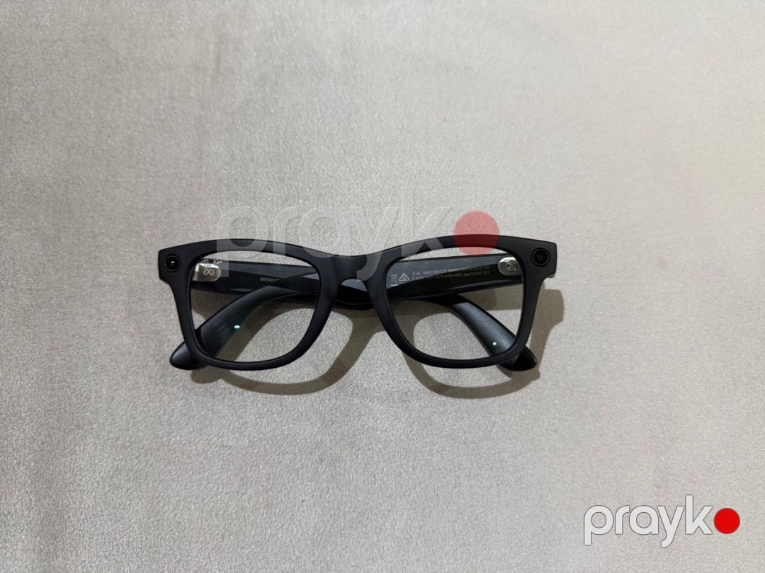 Rayban Meta Wayfarer Transitions Graph Green — Səs texnikası, Bakı (6)