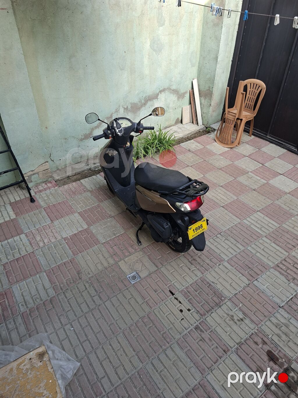 Moped satılır yamaha dogje 125 kub. 2023 Motor təzə yığılıb 3000 — Mopedlər və skuterlər, Xırdalan (3)