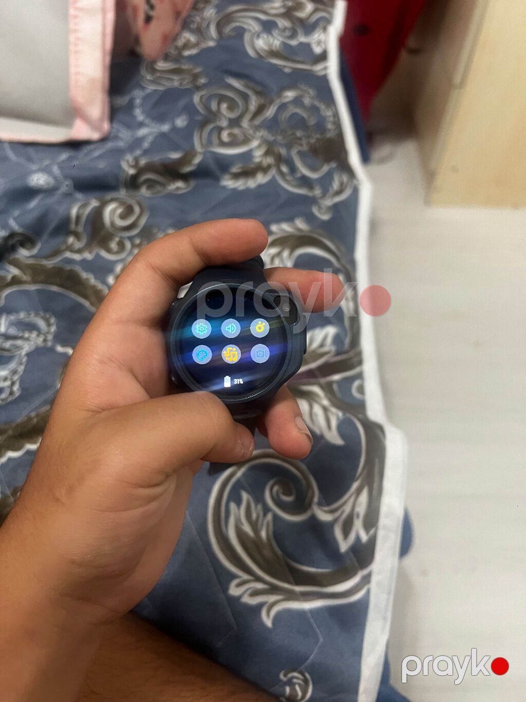 Yeni, Smart saat, Sim kart, rəng - Boz — Ağıllı saatlar, Bakı (6)