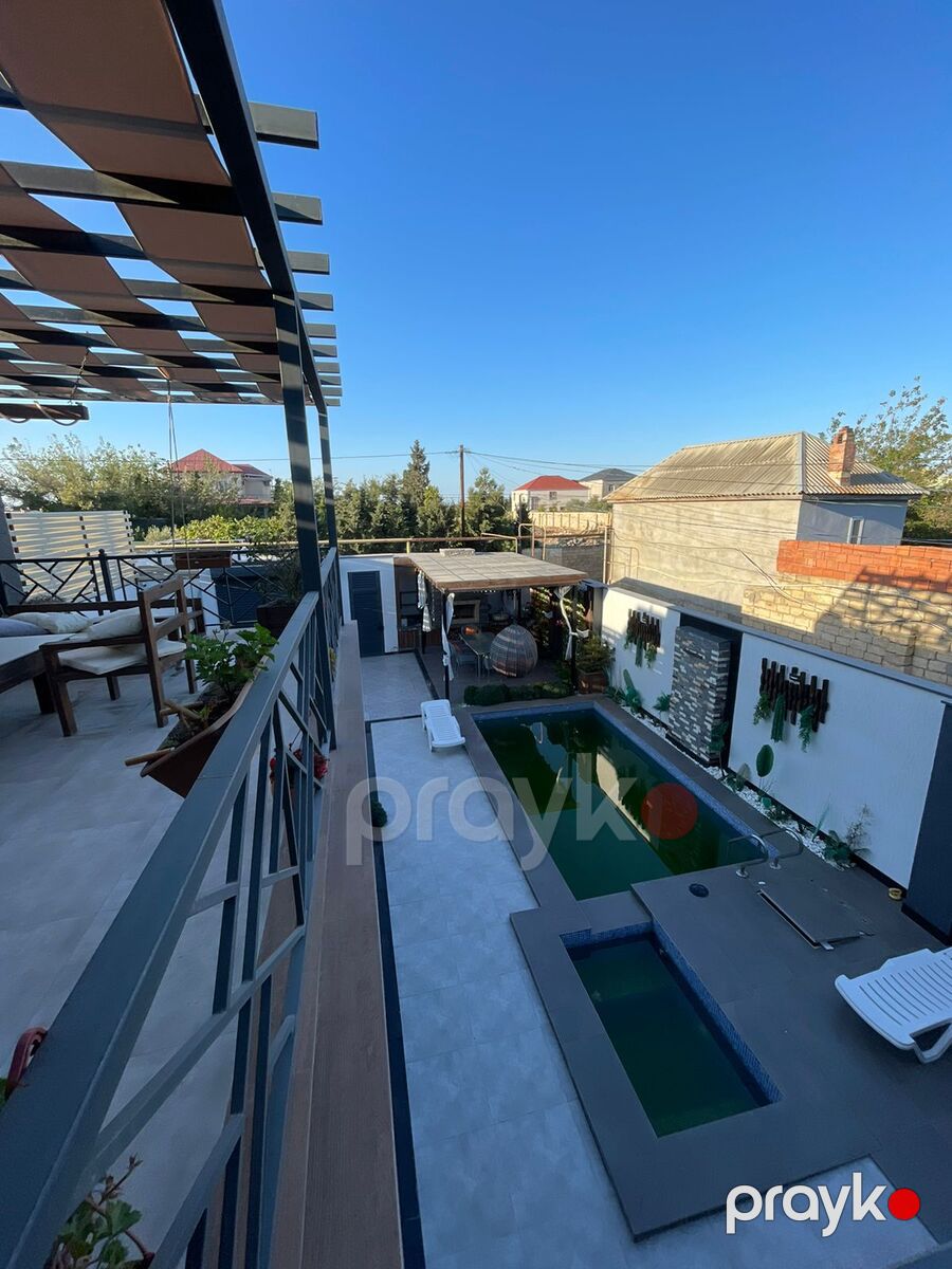 İcarəyə verilir 4 otaqlı həyət evi/bağ evi 250 m² — Ev, villa, Bakı (2)
