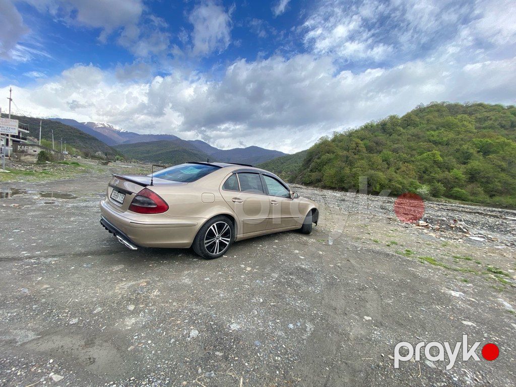 Mercedes E 220, 2.2 L, 2005 il, 450 000 km — Avtomobillər, Zaqatala (7)