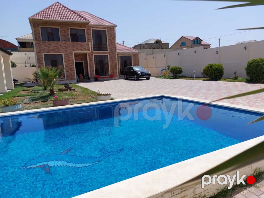 İcarəyə verilir 5 otaqlı həyət evi/bağ evi 220 m² — Ev, villa, Bakı (2)