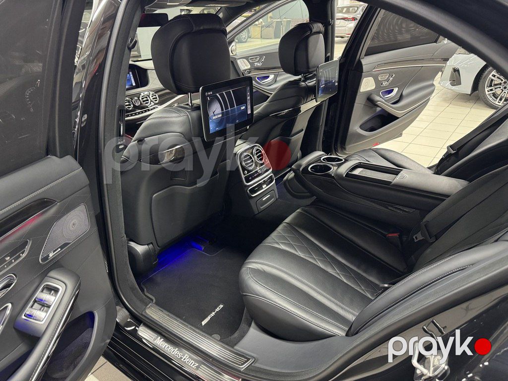 Mercedes S 560 4MATIC, 4.0 L, 2018 il, 60 000 km — Avtomobillər, Bakı (12)