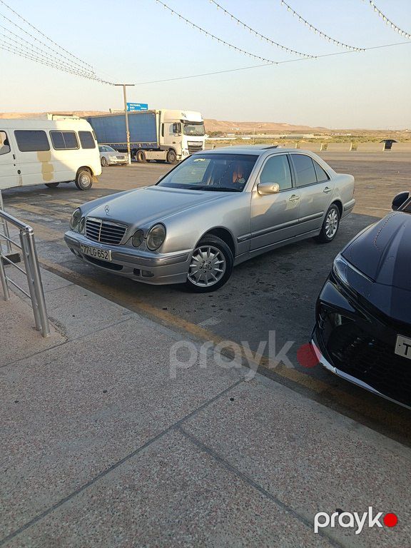 Mercedes E 240, 2.6 L, 2000 il, 380 000 km — Avtomobillər, Şirvan (7)
