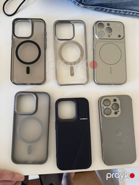 Apple iPhone 15 Pro Natural Titanium 256GB/8GB arxalıqları — Bakı