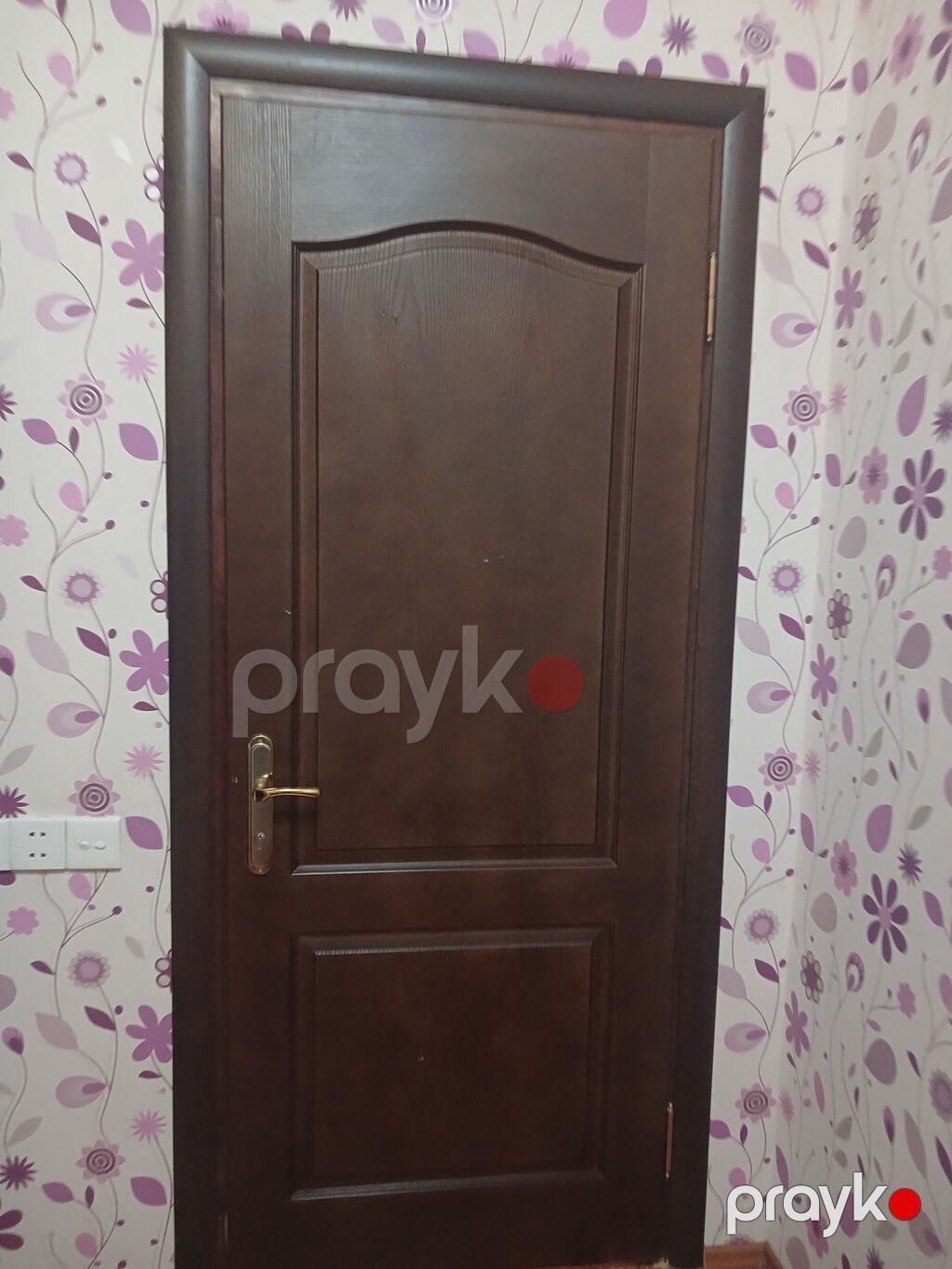 Taxta otaq qapıları – klassik dizayn, tünd qəhvəyi rəng 5 ədəd 4ədədi — Pəncərələr, qapılar, balkonlar, Bakı (2)