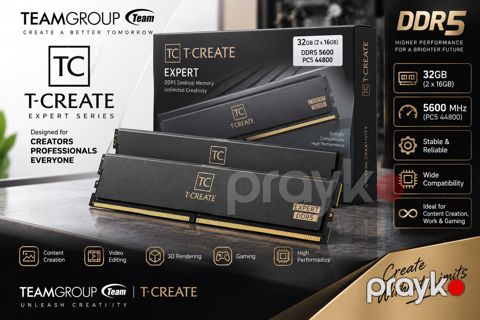 Team t-create expert 32GB (2×16GB) DDR5 5600MHz — Bakı